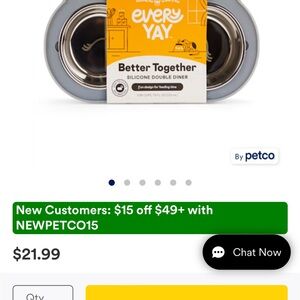 EveryYay Better Together Cat Face Double Diner